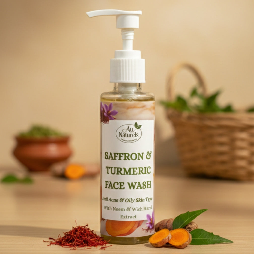 SAFFRON & TURMERIC FACE WASH