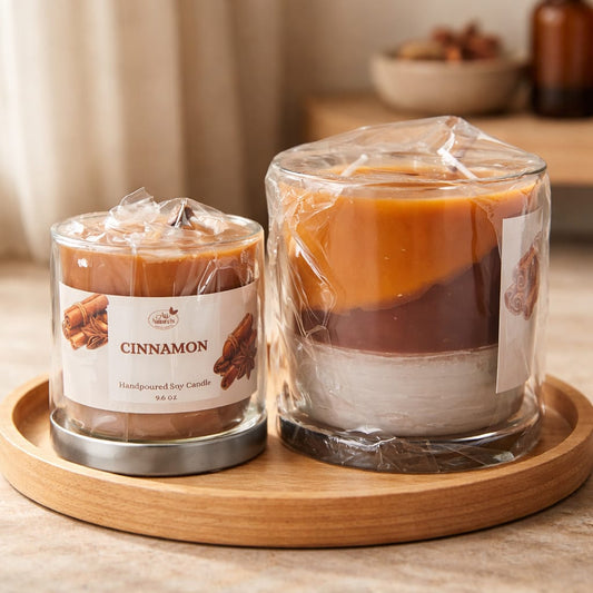 CINNAMON SCENTED CANDLE
