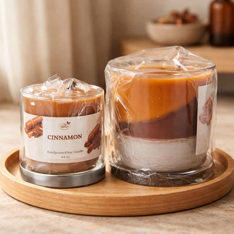 CINNAMON SCENTED CANDLE