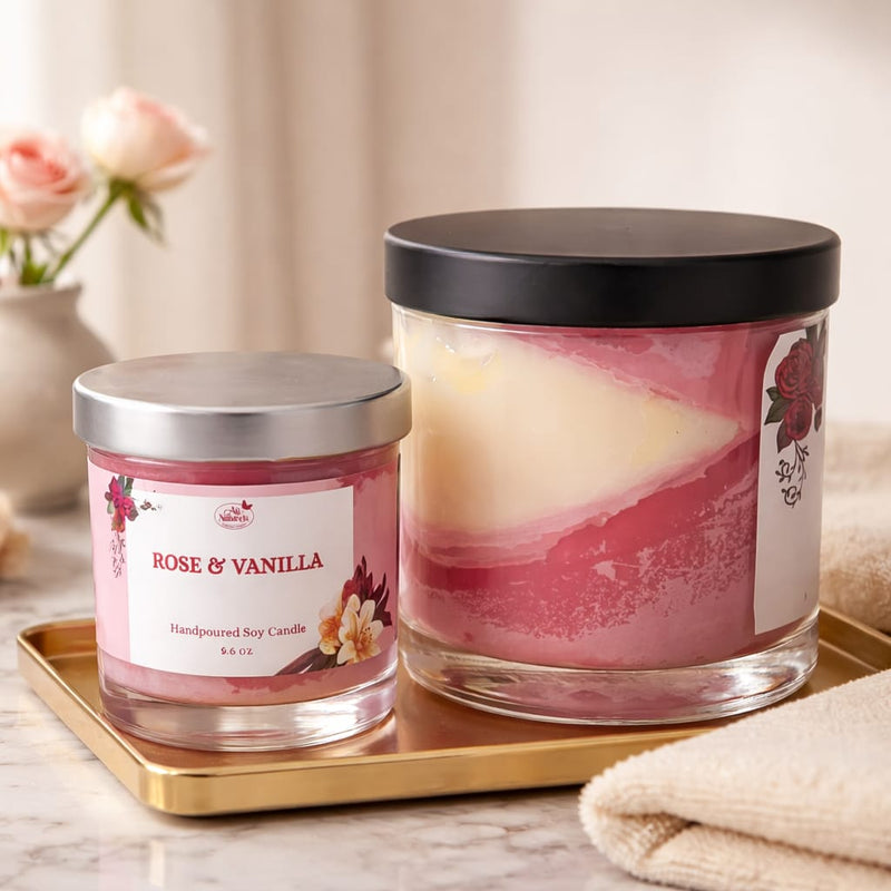ROSE & VANILLA CANDLE